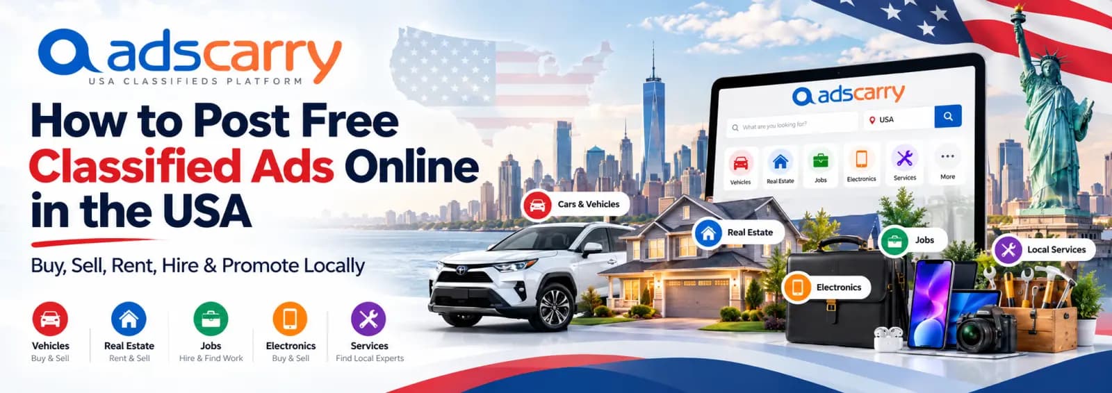 How to Post Free Classified Ads Online in the USA